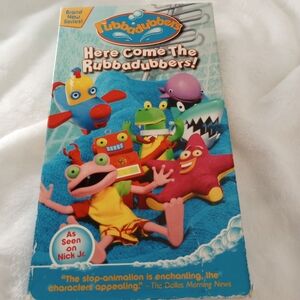Here Come the Rubbadubbers VHS Tape 2003 Hit Entertainment Kids Cartoon Movie